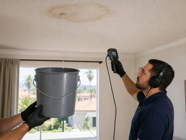 Ceiling Leak: Find Where That Water Is Coming From
