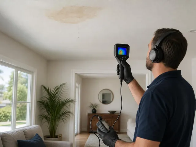 Long Beach Roof Leak? A Leaking Pipe May Be to Blame